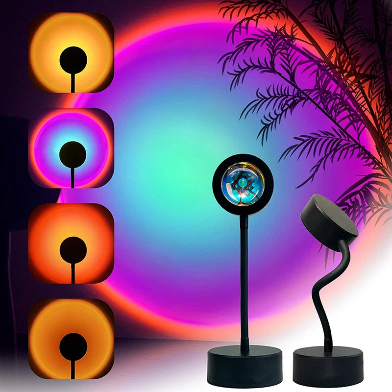 Sunset Lamp Led Projector Remote Control
